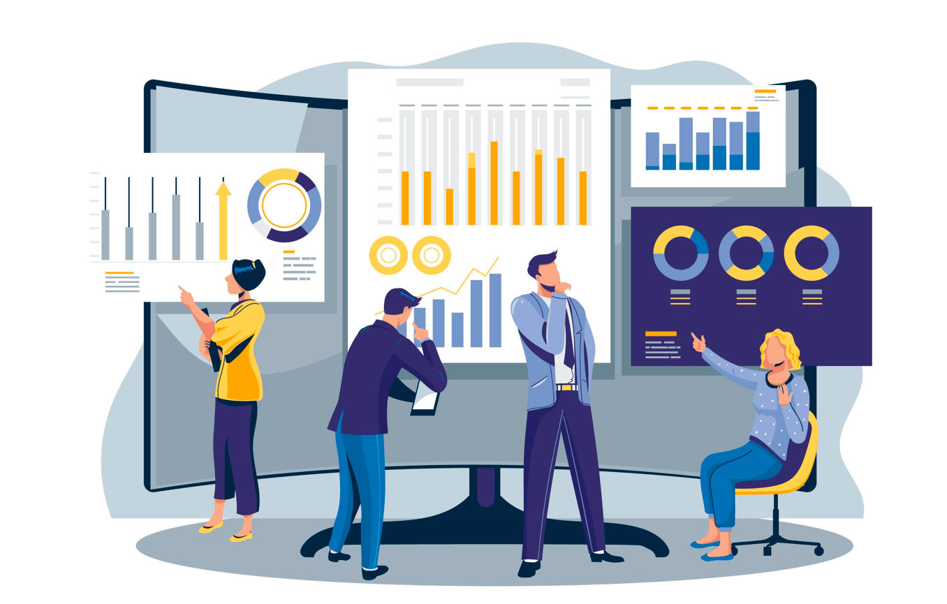 Split-screen showing two versions of a marketing campaign used in A/B testing to compare performance and boost conversions.