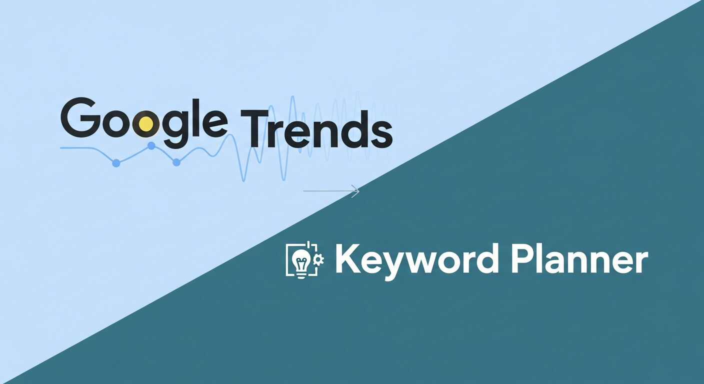 Google Trends vs. Keyword Planner