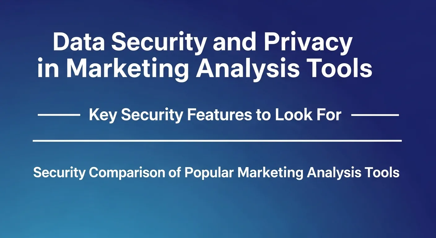 Security Comparison of Popular Marketing Analysis Tools