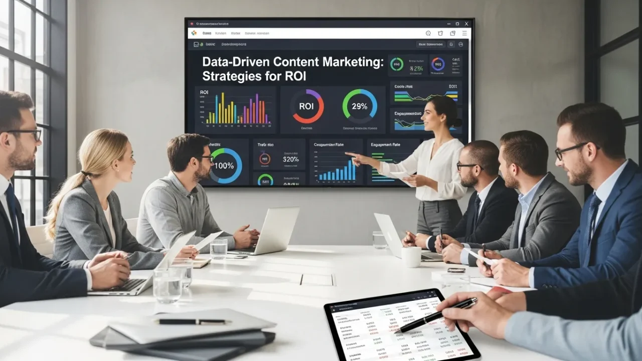 Data Driven Content Marketing: Strategies for ROI