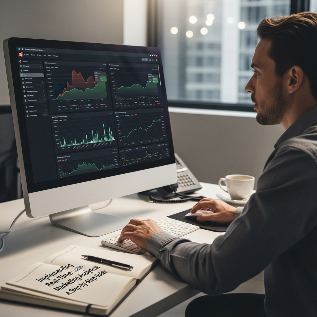 Step-by-step process for setting up real-time marketing analytics systems